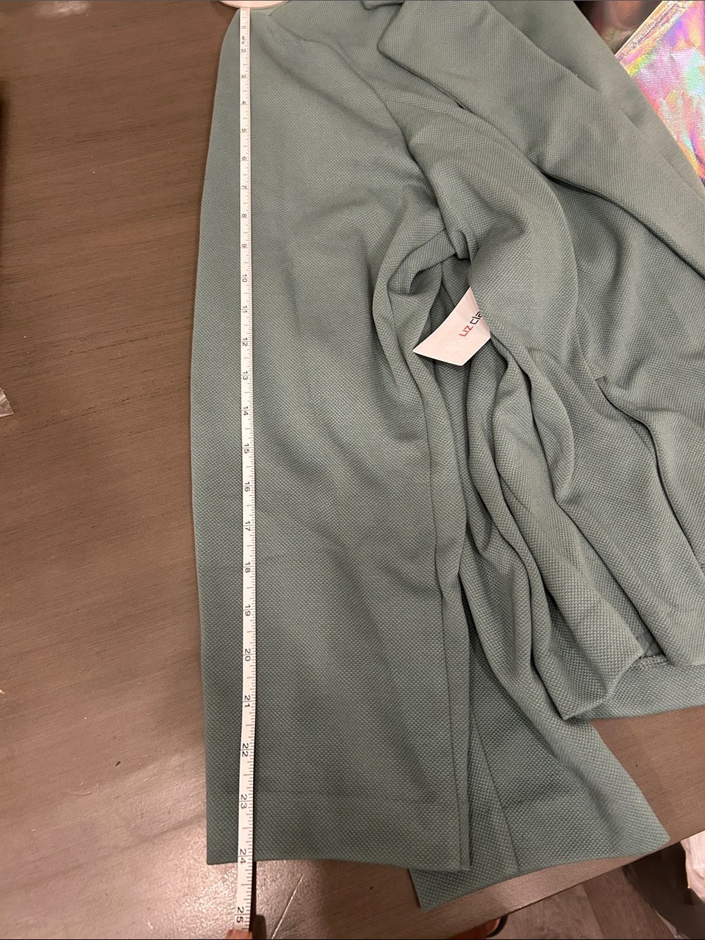 Liz Claiborne Blazer Jacket Women Size XXL Green - Picture 3 of 4